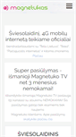 Mobile Screenshot of magnetukas.lt